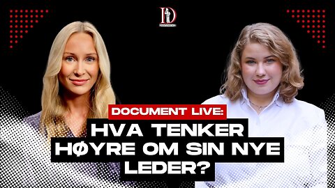 LIVE: Hva tenker Høyre egentlig om sin nye leder?
