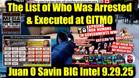 PANIC, The List of Who Was Arrested & Executed at GITMO (compilation version)