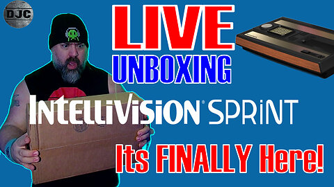 INTELLIVISION SPRINT - Live Unboxing!!! It's Finally Here!