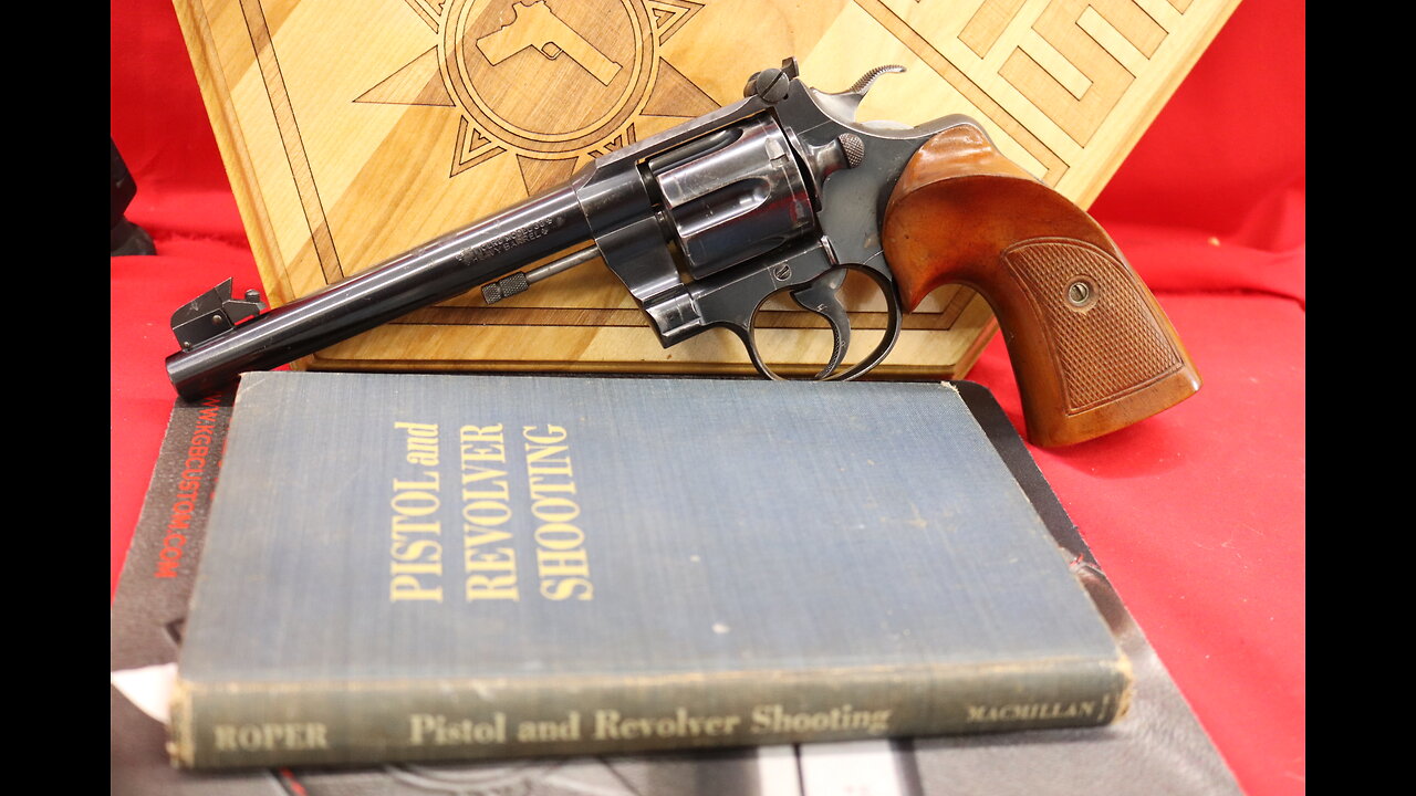 Walter Roper Custom -- Pre War 1936 Colt Officers Model -- 38 Special