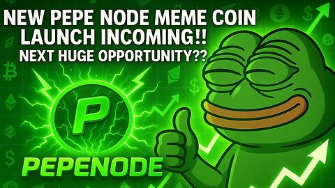New Pepe Node Mining Crypto Meme Coin Launching!! Best Crypto for 2026??