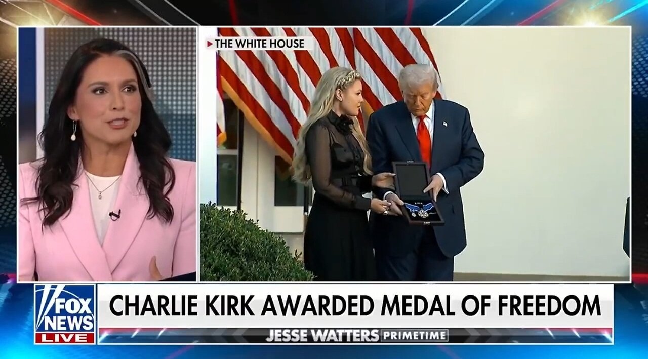 DNI Gabbard: Charlie Kirk Was Fearless
