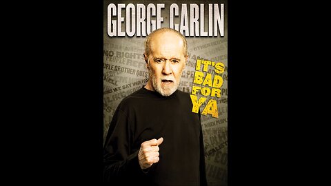 George Carlin - Bitter, Angry, Resentful Sellout