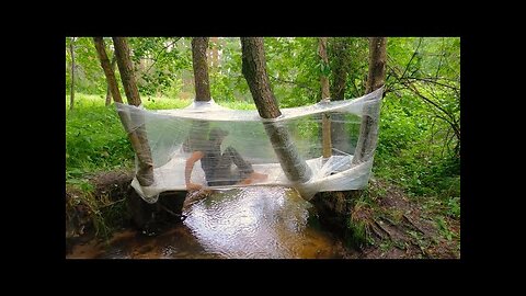 How to Build an Amazing Shelter with only Plastic Wrap