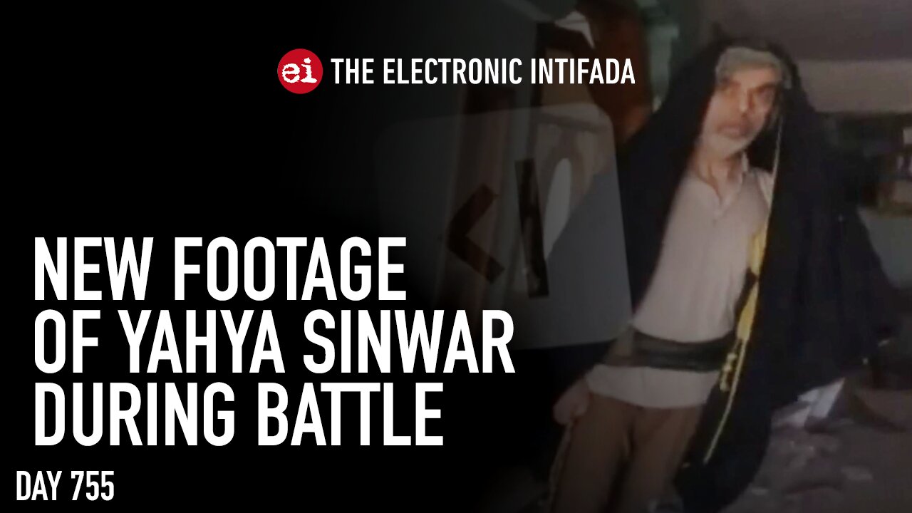 New footage of Yahya Sinwar during battle, with Jon Elmer