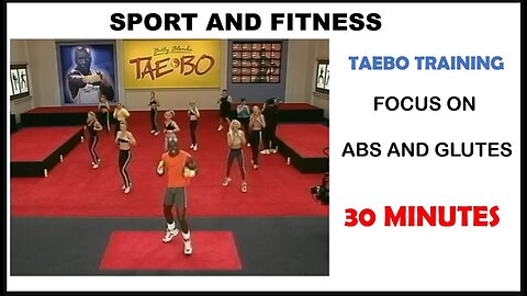 Brucia Calorie e Tonifica Addominali e Glutei 💪 |Taebo Workout con Billy Blanks - FORZA e RESISTENZA