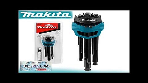 Makita B-65894 Hex Key Wrench Set L-Shaped Extended Hexagonal Screwdriver 1.5-10mm Wrench Review