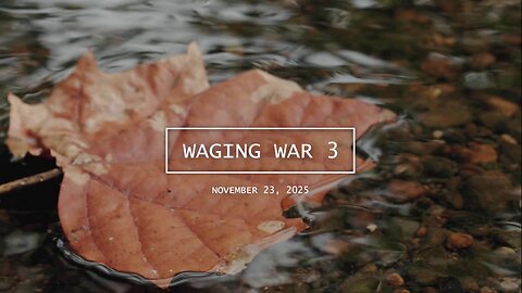 Waging War 3