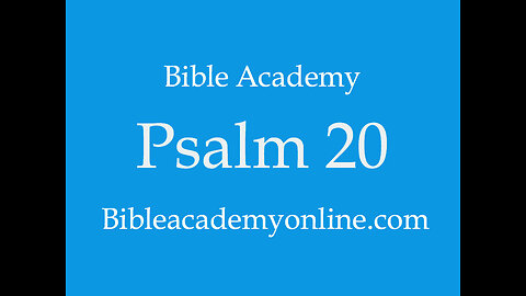 Psalm 20