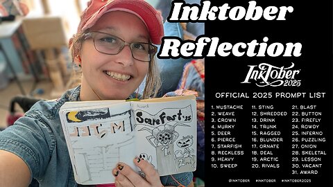 Inktober 2025 Overview, Shorts Compilation