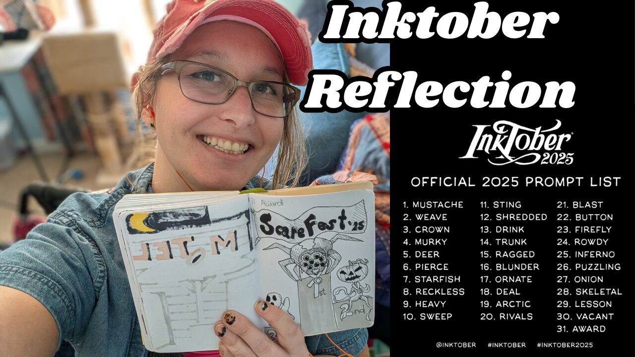 Inktober 2025 Overview, Shorts Compilation