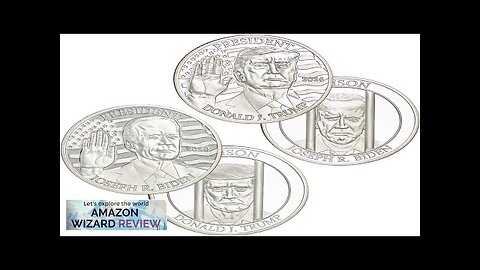 President Prison 2024 Election Commemorative Set One Pro-Trump Coin w/Biden in Prison Review