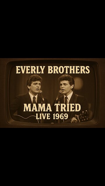 Highlights of The Everly Brothers – “Mama Tried” (Live on The Ed Sullivan Show, 1969)