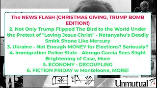 Liberty Conspiracy LIVE 12-26-25 US Bombs Nigeria, Trump/IDF v Christianity, FICTION!