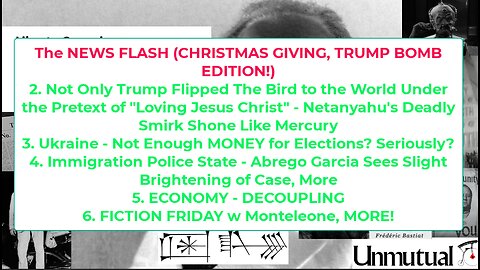 Liberty Conspiracy LIVE 12-26-25 US Bombs Nigeria, Trump/IDF v Christianity, FICTION!