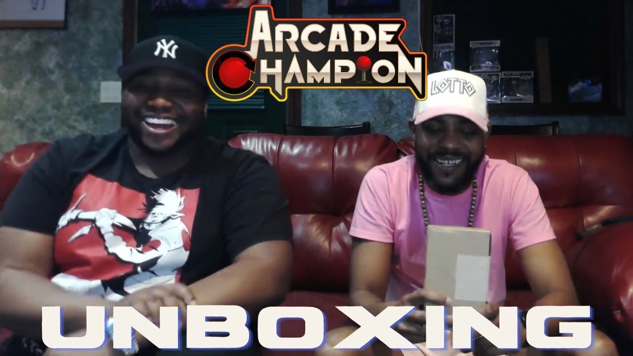 Arcade Champion unboxing - ft. ‪@Goldenkrust200‬ & ‪@CJthaDJ