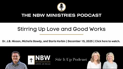 1392. Stirring Up Love and Good Works