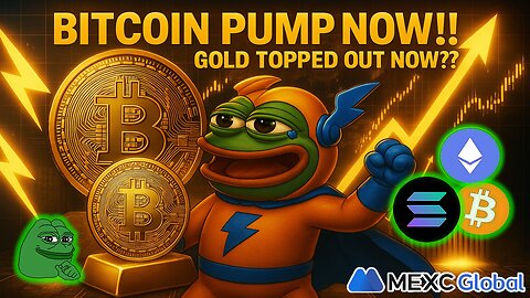 BITCOIN PUMP!! Gold TOP IS IN?? Altcoin Season Now!!