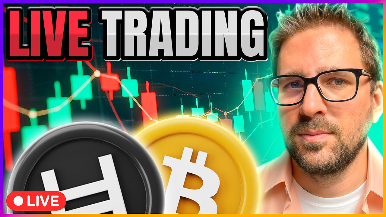 Crypto Trading Live: Bitcoin, HBAR, and More!