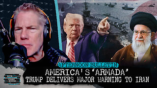 AMERICA'S ‘ARMADA’ – Trump Delivers Major Warning To Iran