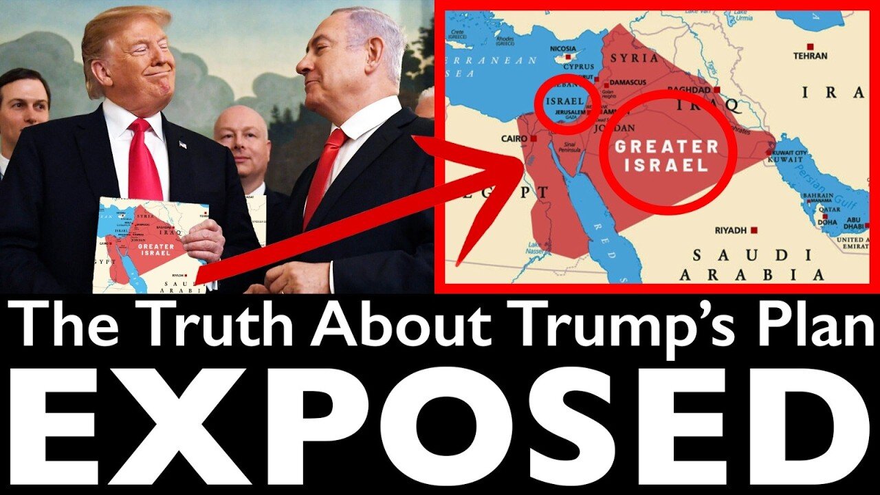 Donald Trump’s SHOCKING Plan for Greater Israel EXPOSED