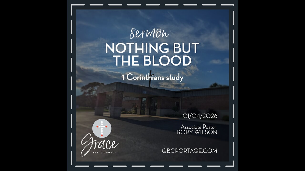 Nothing but the blood (01/04/26)