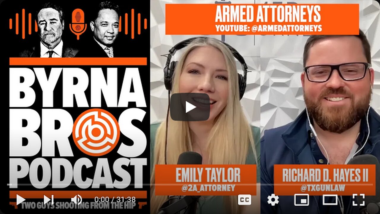 Byrna Bros Podcast--Armed Attorneys Discuss NON-LETHAL Options