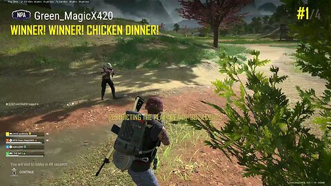 PUBG: DOUBLE REVIVE PUSH MP9 DINNER