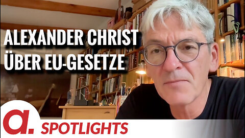 Spotlight: Dr. Alexander Christ über das Gesetzgebungsverfahren der EU