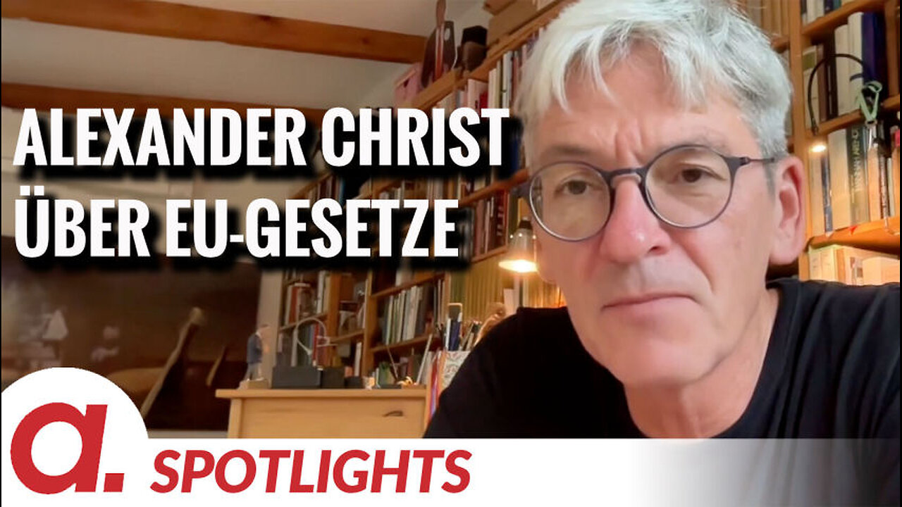 Spotlight: Dr. Alexander Christ über das Gesetzgebungsverfahren der EU