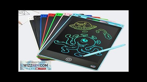 8.5/10/12inch Efes Electronic Drawing Board Toys For Children Educational Painting LCD Review