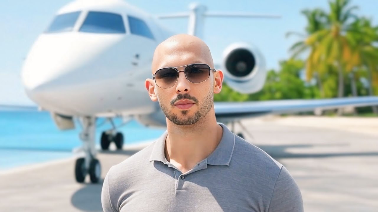 Tour of Andrew Tate’s $80,000,000 Boeing Private Jet With a BEDROOM SUITE & JACUZZI
