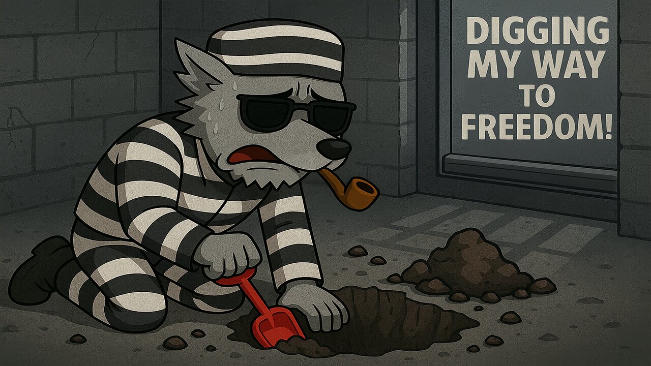 DIGGING MY WAY TO FREEDOM! - Prison Escape Simulator Demo First Look