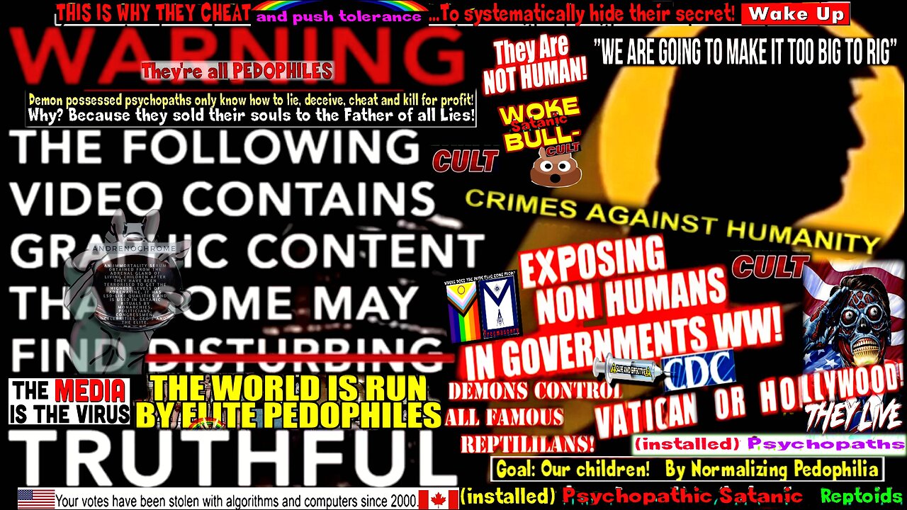 TRAITORS – ‘We Caught Them All’ (MyCatholicRedPill) – OBEY! ‘They Live’ edition