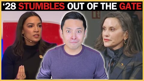 2028 Dems PANIC in Munich: AOC Freezes, Whitmer Hides!