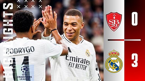 Brest 0-3 Real Madrid | Match Highlights | Champions League 24/25