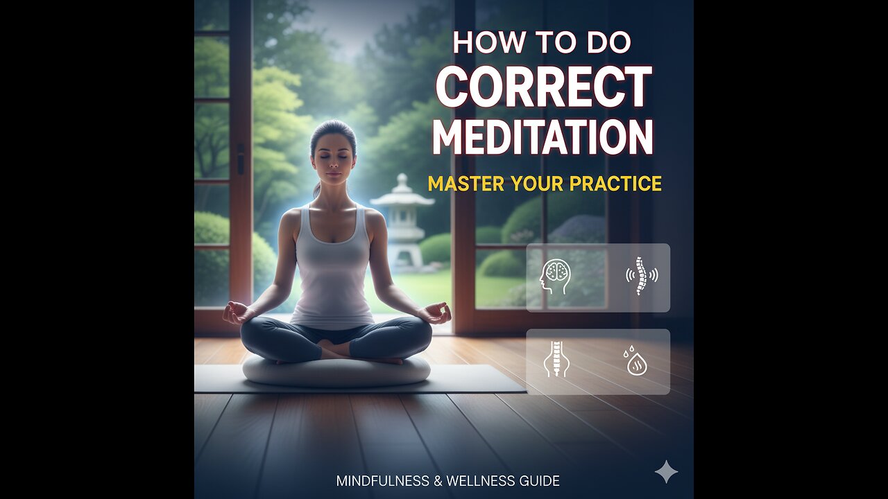 🕯️ How to Meditate the Right Way | Simple Daily Practice That Actually Works (2025 Guide)