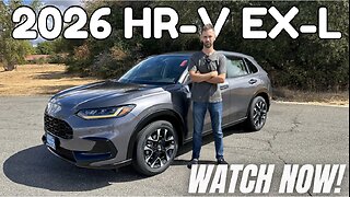 2026 Honda HR-V EX-L FWD - Premium Style & Tech