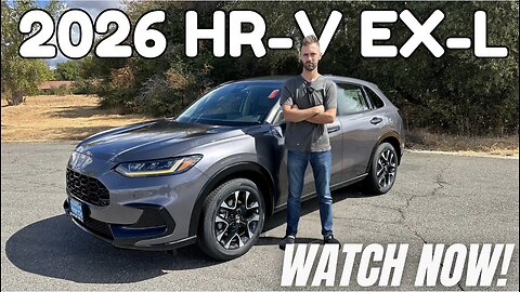 2026 Honda HR-V EX-L FWD - Premium Style & Tech