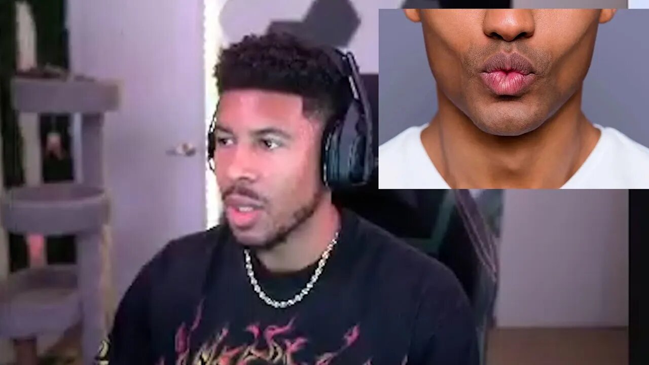 LowTierGod Doesnt Like Kissing Women Because Mens Lips Are More Delicious [REUPLOAD]