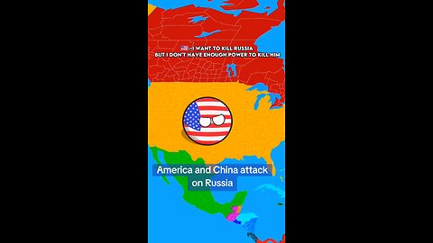 America and China attack on Russia