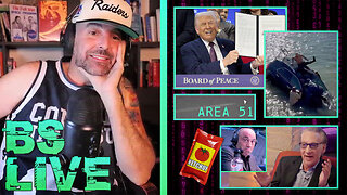 Broken Sim Live!: Rogan Snubbed By Globes + Trump's 'Board of Peace' + New UFO Footage