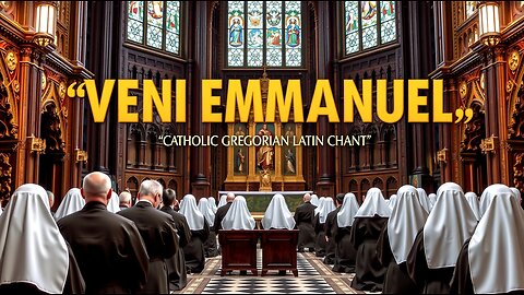 VENI EMMANUEL ~ CATHOLIC GREGORAN LATIN CHANT
