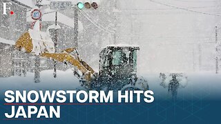 Heavy Snowfall Hits Large Parts Of Japan Amid Strongest Cold Front In Several Years | N18G