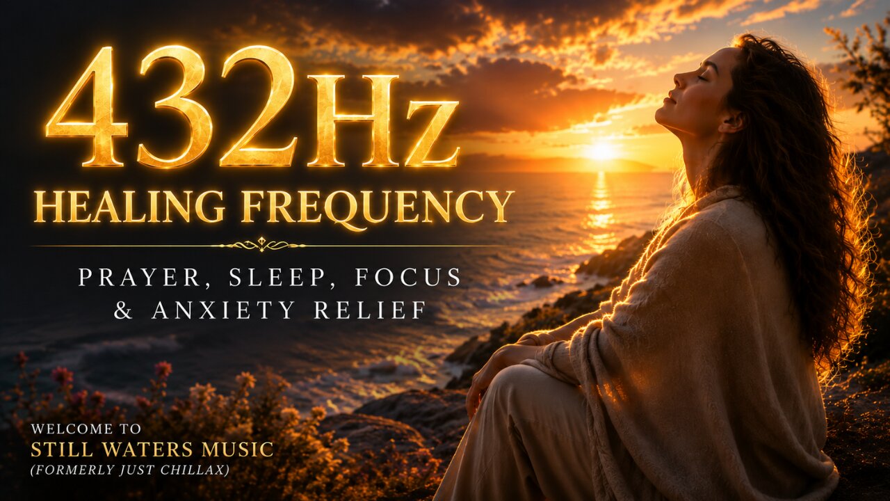 432Hz Healing Frequency • Prayer, Sleep, Focus & Anxiety Relief (Formerly Just Chillax)