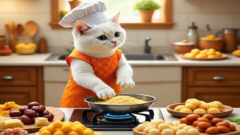Magical Cat Adventure | Cute Cat Cooking, Ghost Chase & Enchanted Castle