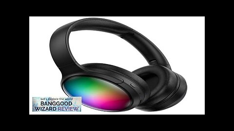 ONIKUMA B3 Gaming Headset Wireless bluetooth Headphone RGB Light 40mm Diaphragm Unit Review