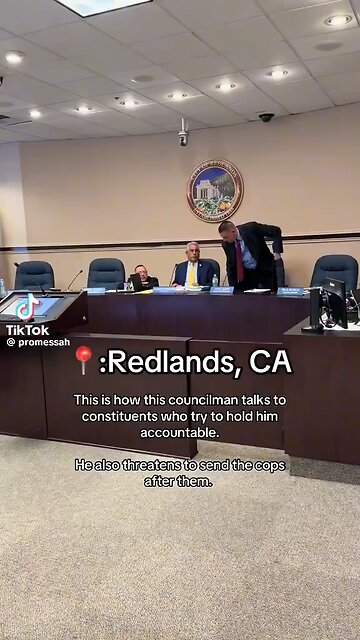 🚨 Councilman MOCKING Constituents Caught on Camera!