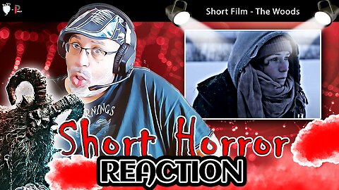 🩸TAZZZ REACTS to Horror Short Film "The Woods"🩸👹