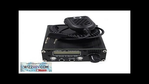 uSDR uSDX+ Plus V2 10/15/17/20/30/40/60/80m 8 Band SDR All Mode HF SSB Review